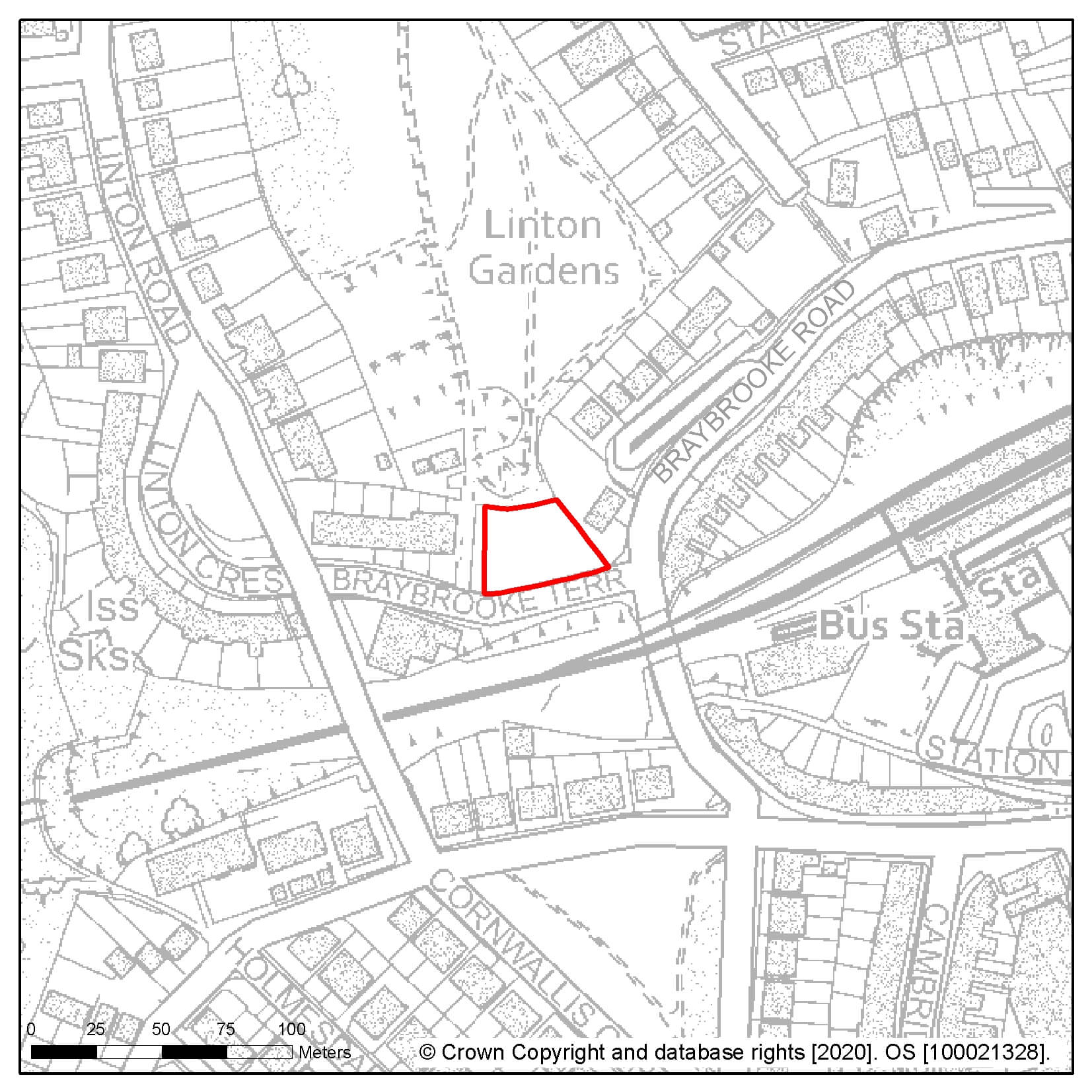 Image of HL23 site boundary HL23