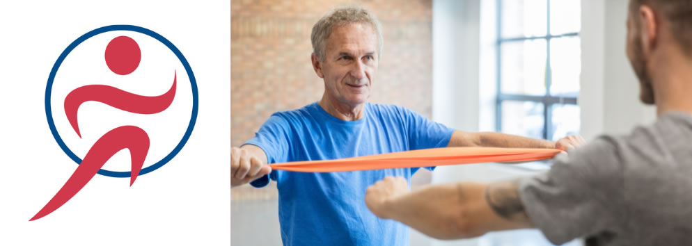 Older man exercising