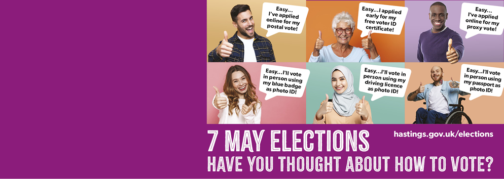 How to vote on the election 7th May 2026
